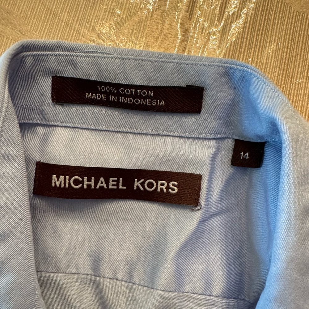 Michael Kors Big Boys Button Down shirt - size 14